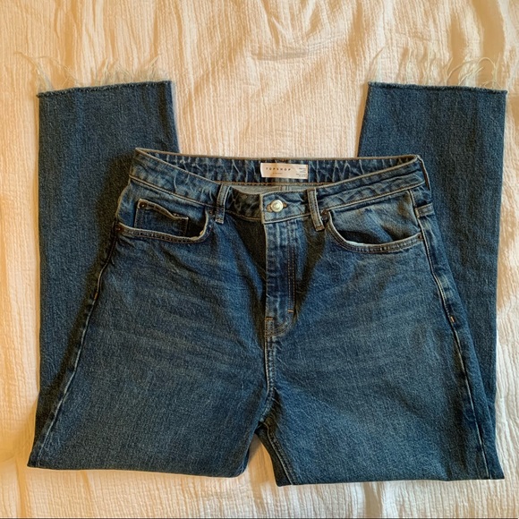 TopShop Straight Rigid Denim - Picture 3 of 5